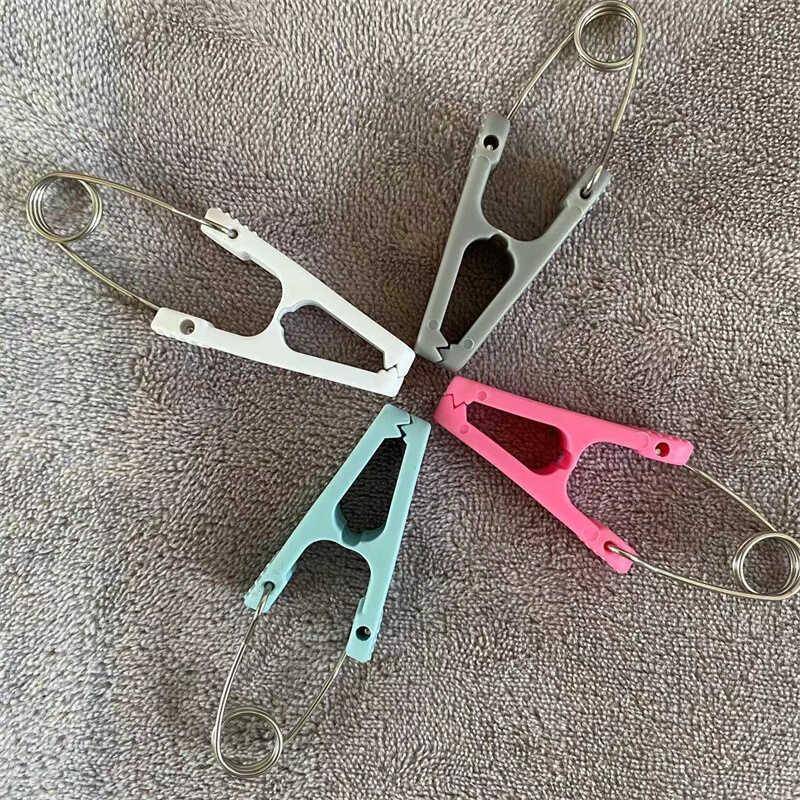 【天猫正品】塑料晾晒夹晾衣夹家用内衣夹圆盘防风袜架夹子衣服晾