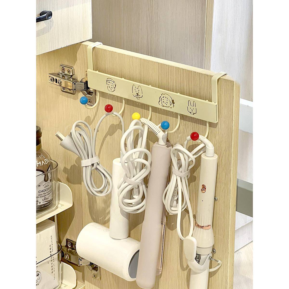 【天猫正品】宿舍主机柜收纳挂架挂书包雨伞挂钩学生好物柜内零食