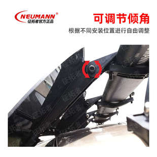 车顶扰流板 汽车导流板 车载行李架框车顶箱横杆挡风板车顶架通用