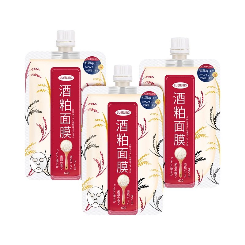 日本酒粕面膜酒糟乳洗颜清洁毛孔补水保湿
