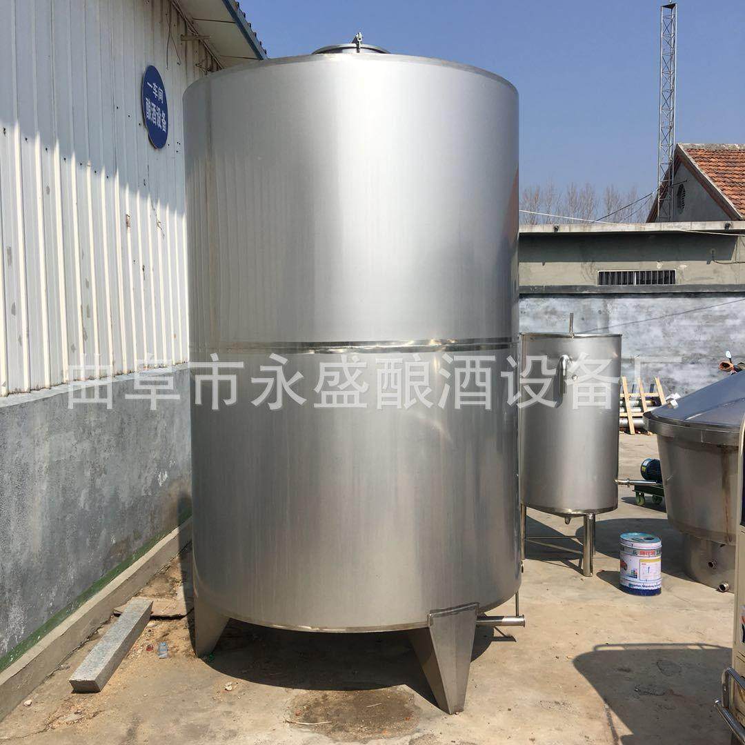 永盛供应10吨酱油不锈钢储存罐 好操作耐腐蚀米醋储油罐 白钢储罐,清洗/食品/商业设备,酿酒设备,淘宝优惠券,粉丝福利购,淘宝优惠卷