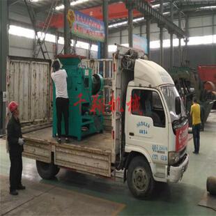 对辊360小型锰矿粉矾土压球机 环保磷石膏机制碳强力成型设备