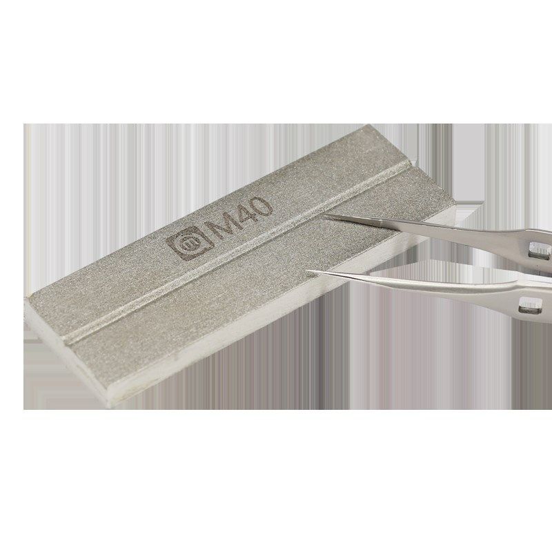 阿毛易修金钢磨刀石 用于修整镊子磨刀片双面两目镊子打磨修复器,包装,五金配件包装,淘宝优惠券,粉丝福利购,淘宝优惠卷