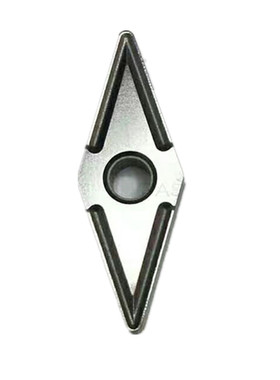 数控陶瓷刀片 VNMG160404/08-MU 机夹刀杆外圆刀双面菱形钢件刀粒