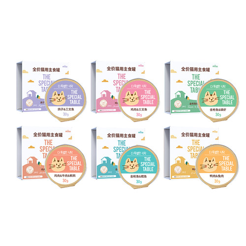 【天猫u先】MISO全价主食猫罐头鱼油成幼猫咪通用特别的餐桌系列