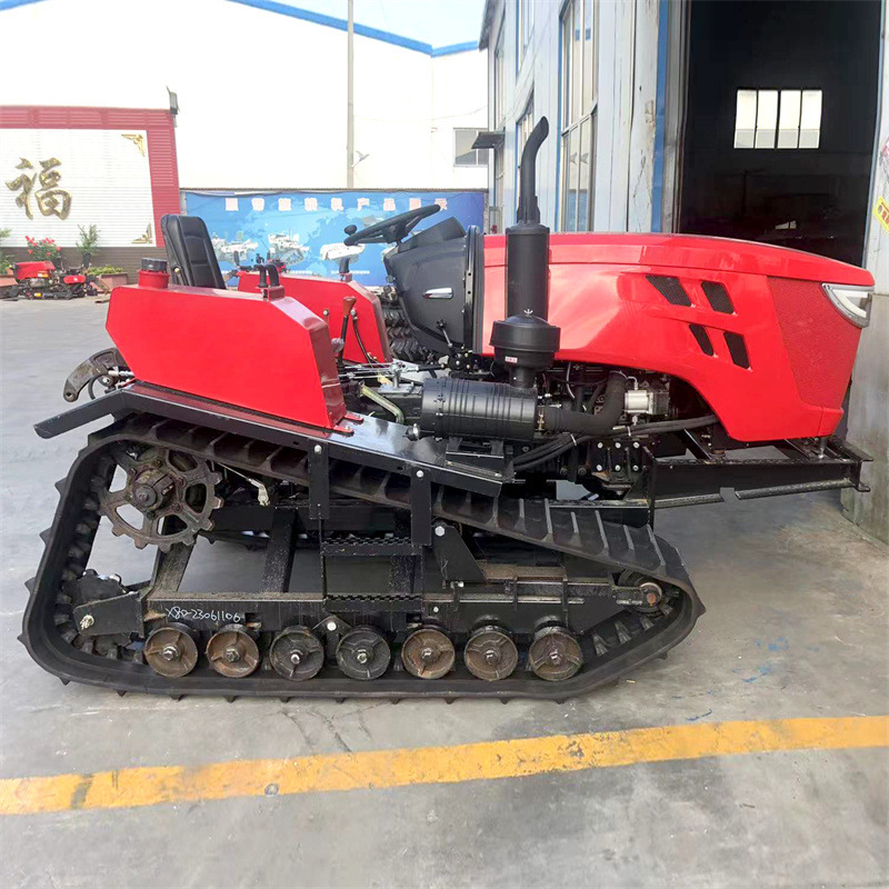 水旱两用履带旋耕机 果园农田管理机 35马力柴油乘坐式
