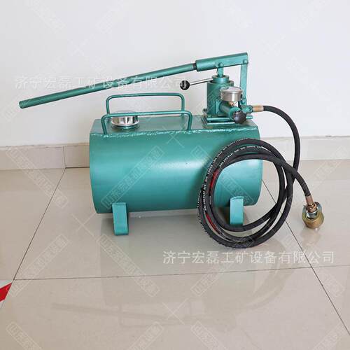 单体支柱手动快速升柱器DZD40临时增压泵便携式升柱器手动泵站