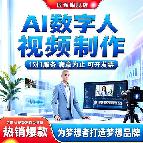 AI数字人虚拟人视频制作