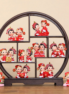 树林丰创意结婚礼物送闺蜜新婚礼品 实用朋友婚庆房卧室家居摆件