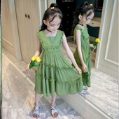 公主裙子女孩夏装 女童连衣裙儿童洋气夏天童装 女大童夏季 长裙夏10