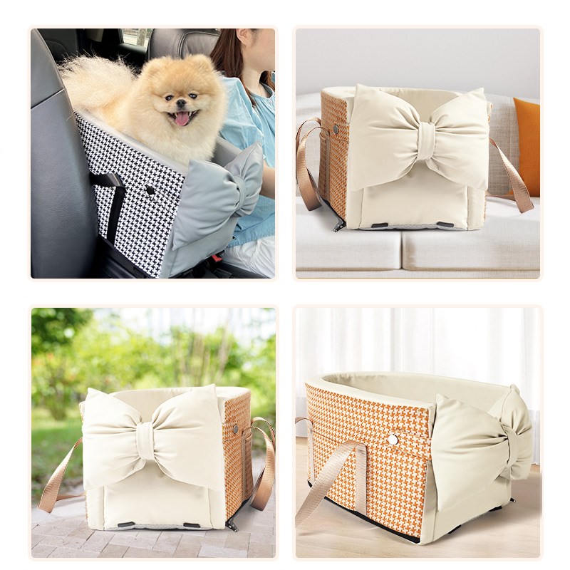 BLOBLO/啵拉啵拉中控车载窝小型宠物专用安全座椅汽车用防脏猫狗