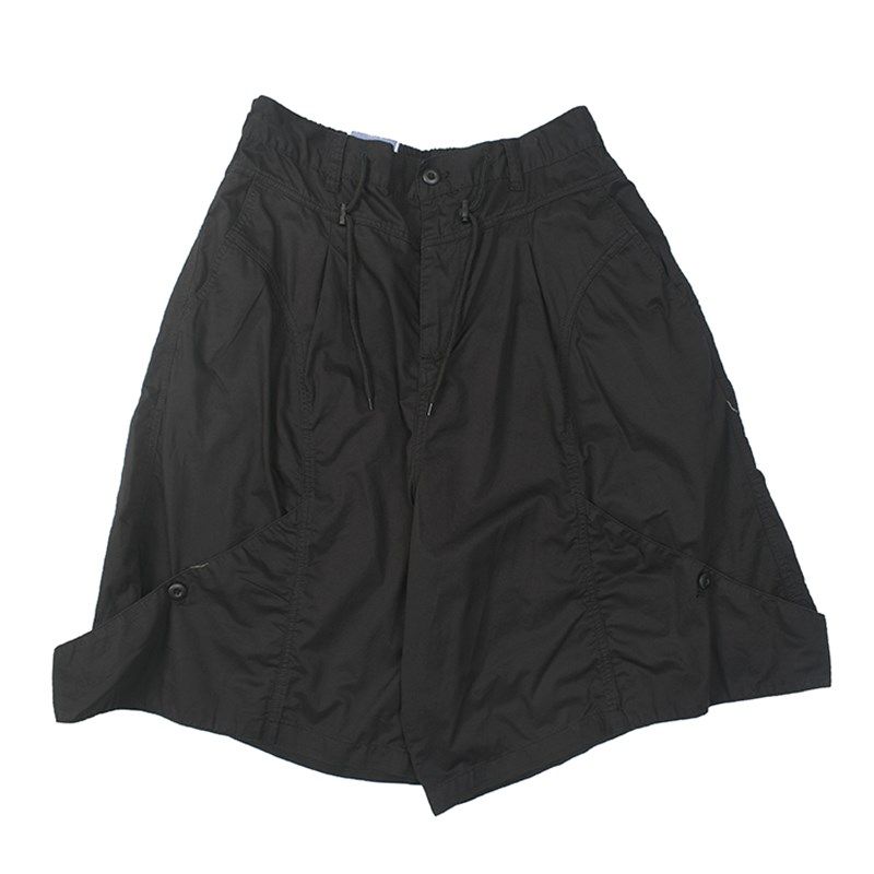 拼接袋 日式复古做旧水洗工装短裤 日常休闲宽松阔腿抽绳中裤1089,男装,短裤,淘宝优惠券,粉丝福利购,淘宝优惠卷