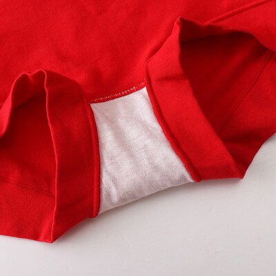 内裤女大红本命年红色属龙纯棉底裆少女生高腰收腹胖MM结婚小平角