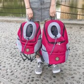 狗狗外出便携胸前猫包宠物背带背狗神器装 泰迪小型犬猫咪双肩背包