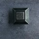 单孔古锌色方块形状柜门把手优质五金锌合金明装 抽屉柜酒柜小拉手