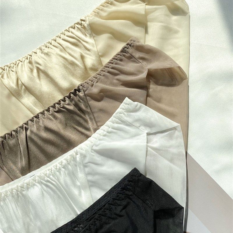 6A级意大利LP重磅桑蚕真丝轻奢法式女内裤性感名媛网纱设计薄款