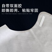 一次性烫染发披肩围脖焗油美发专用免洗理发围布塑料防水加厚发廊