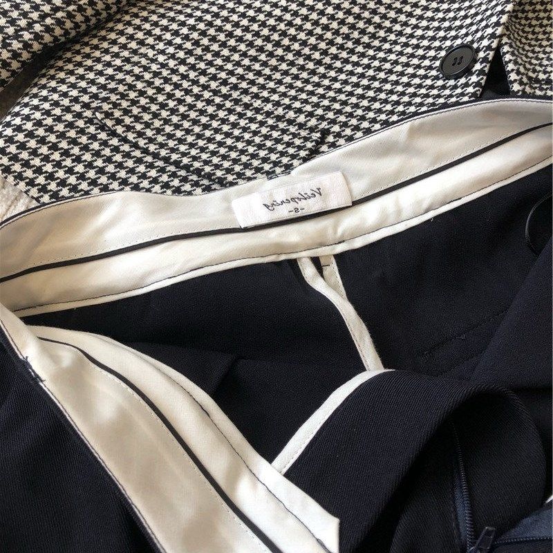 大码女装微胖妹妹mm休闲西装阔腿春秋胯大腿粗宽松显瘦裤子200斤