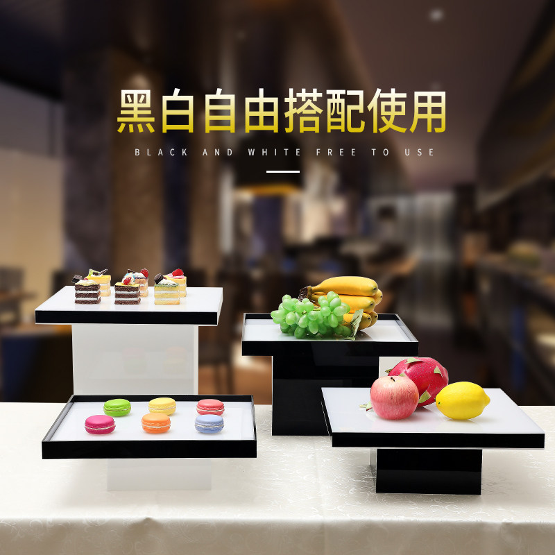 亚克力茶歇点心架自助冷餐宴会糕点架果盘婚宴发布会甜品茶歇摆台