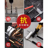 玻璃门锁U型锁具双门插锁玻璃锁推拉门长锁店面商铺室外u形锁家用