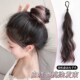 挑染自绕丸子头假发女花苞头盘发器自然蓬松假发圈假丸子盘头发包