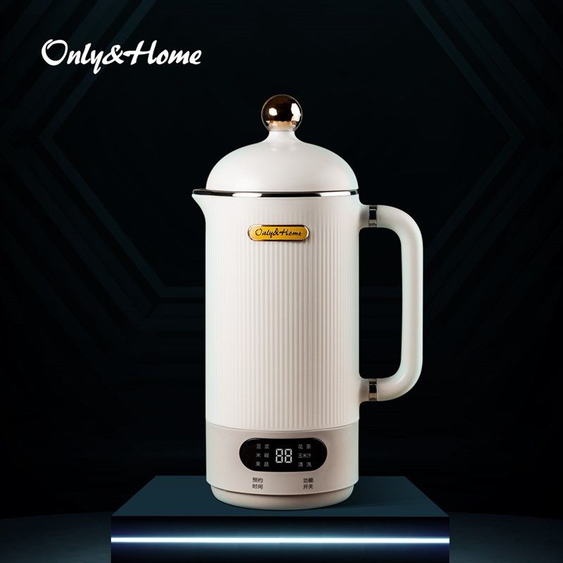 家用迷你小型轻音全自动免洗破壁机 免过滤多功能豆浆机 白色,厨房电器,破壁机,淘宝优惠券,粉丝福利购,淘宝优惠卷