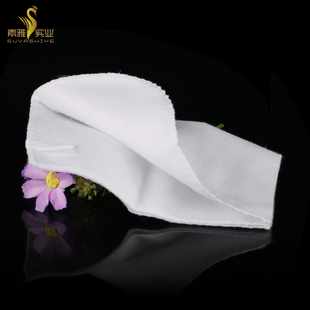 酒店宾馆民宿客栈一次性用品 客房纯棉擦鞋布 可定制logo