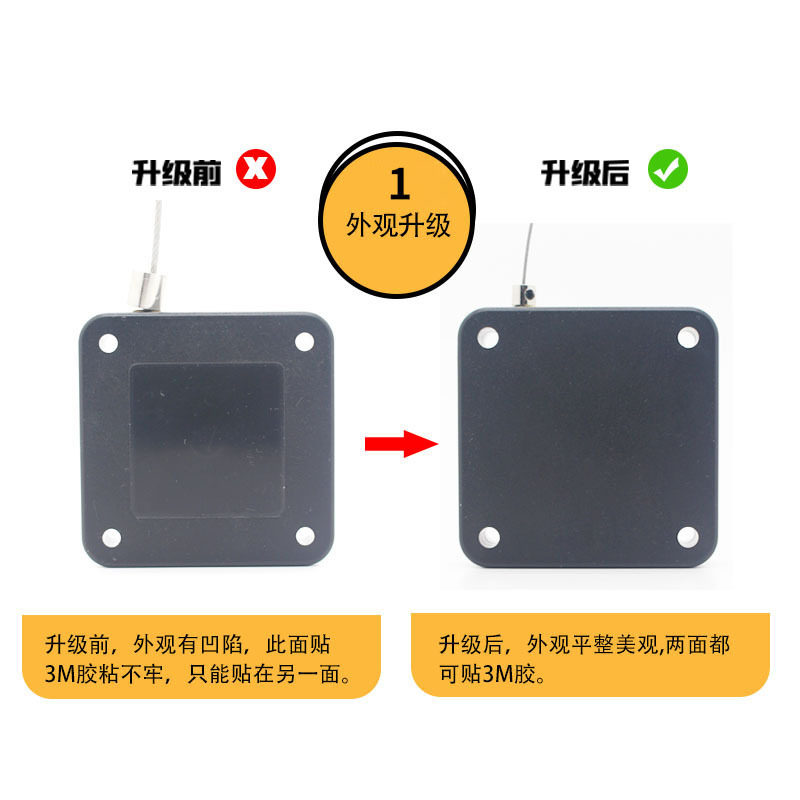 免打孔自动闭门器 推拉门闭合拉绳 家用关门 伸缩防盗拉线盒,基础建材,闭门器,淘宝优惠券,粉丝福利购,淘宝优惠卷