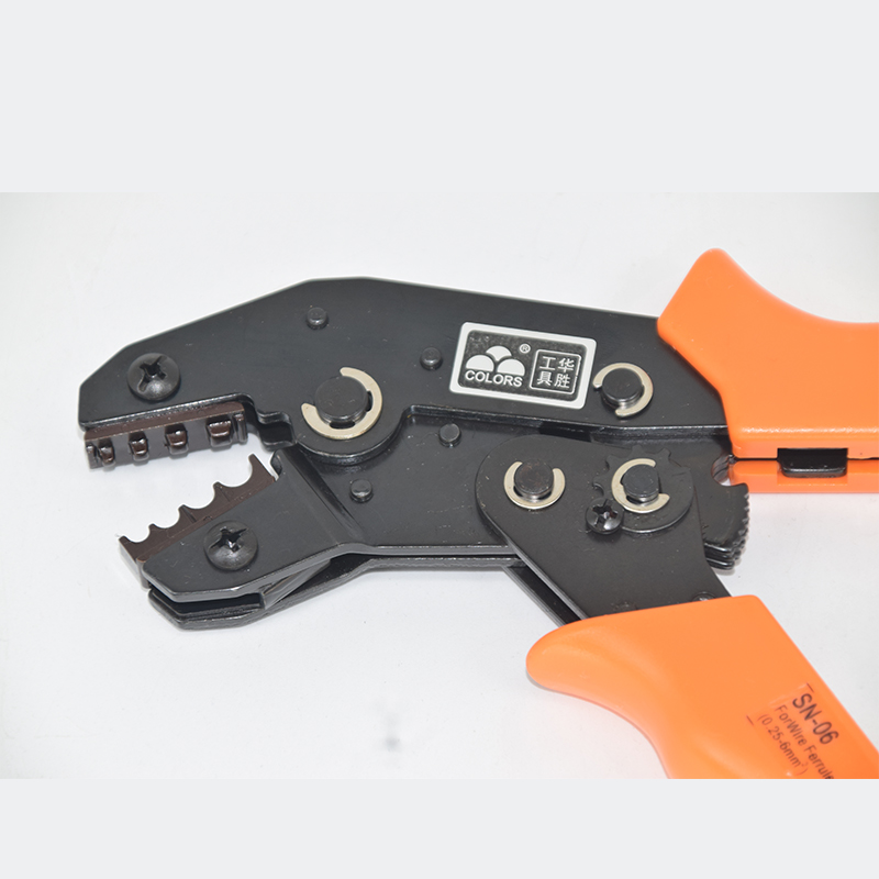 华盛工具SN-06预绝缘接线压线钳手动工具压接 电线冷压端子压线钳