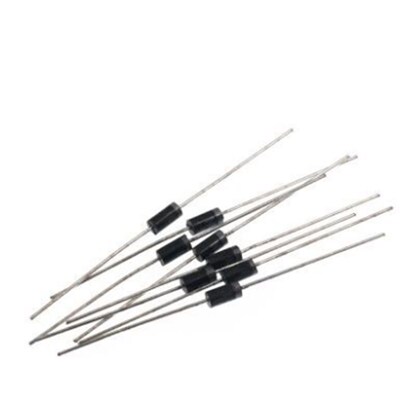 厂家直销 直插N5819 DO-41 插件1N5817肖特基二极管 长脚58MM