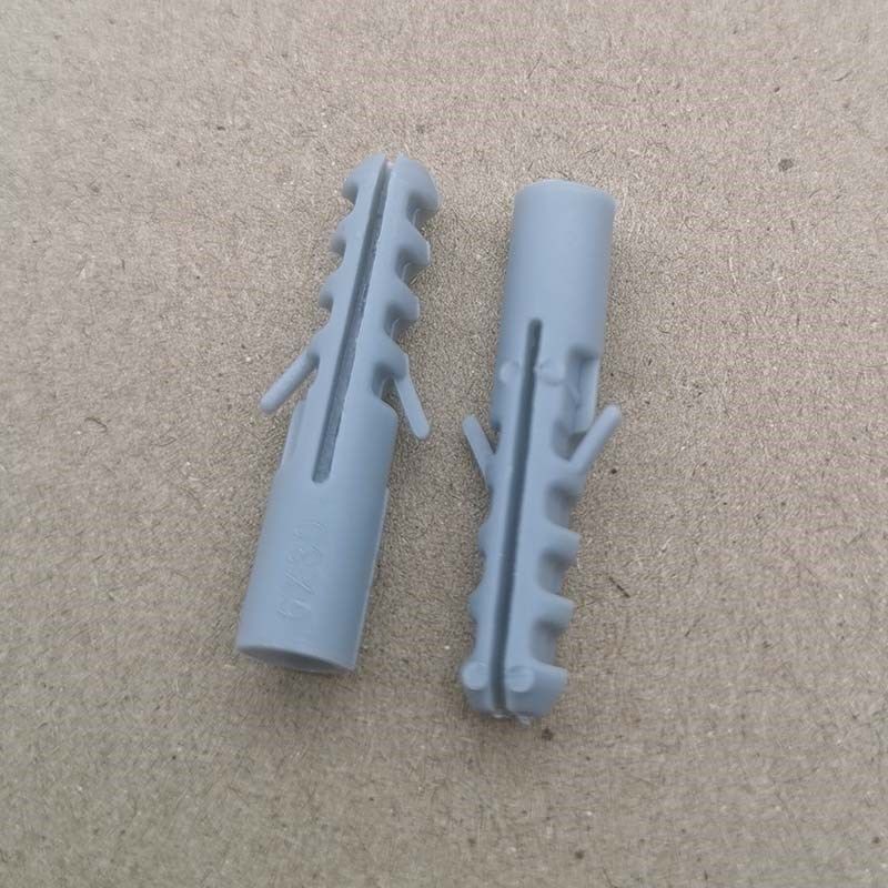 PE塑料膨胀管M6*30mm开口灰色带刺膨胀管螺栓 膨胀螺丝管涨塞墙塞,纺织面料/辅料/配套,其他纺织机械,淘宝优惠券,粉丝福利购,淘宝优惠卷