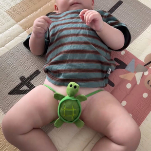 小乌龟公仔啪啪圈手环毛绒玩具公路车内装饰玩偶挂件小礼物