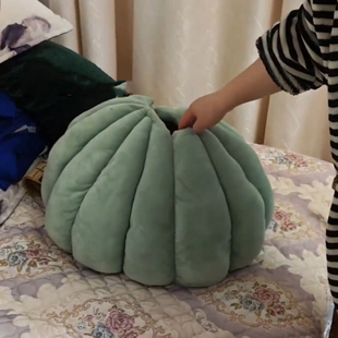 可拆卸巨厚暖和树叶窝冬季保暖超厚网红款猫窝新款南瓜猫窝绿色