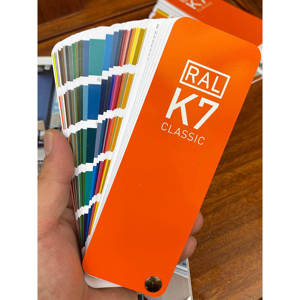 劳尔色卡RAL K7色卡欧标新版国际对色卡油漆涂料工具色卡对色卡