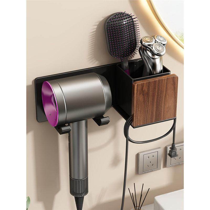 吹风机置物架免打孔家用壁挂式化妆室厕所吹风机收纳支架吹风机挂,家庭/个人清洁工具,吹风机置物架,淘宝优惠券,粉丝福利购,淘宝优惠卷