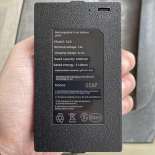 适用于K26原装 锁Sxaf专用锂电池 智能门锁锂电池指纹锁电池数码