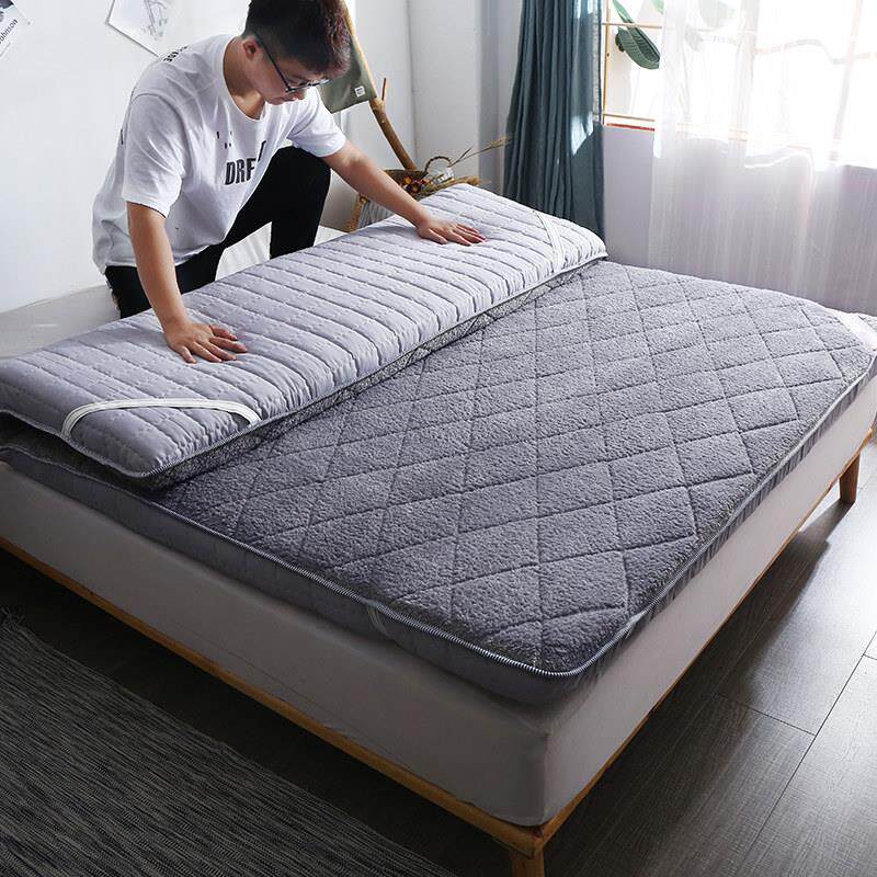 加厚床垫1.8x2m床褥子1.5x2.0可折叠双人榻榻米垫子2家用1.2m睡垫