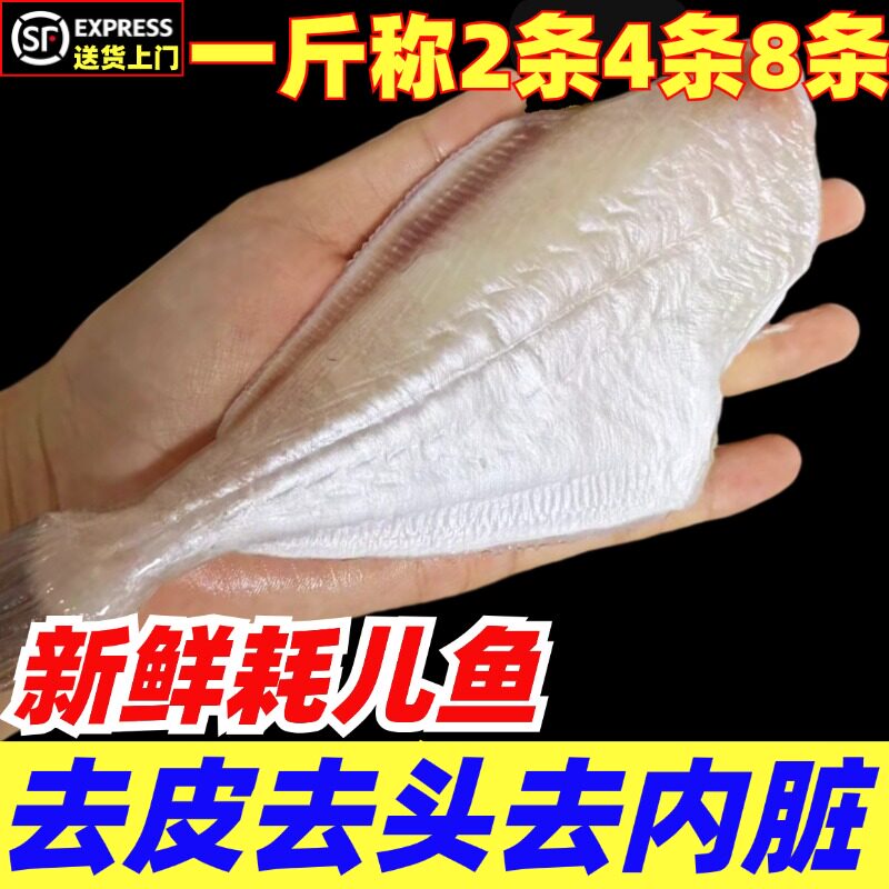 耗儿鱼新鲜冷冻特大扒皮鱼剥皮鱼免处理中号大号马面鱼火锅食材