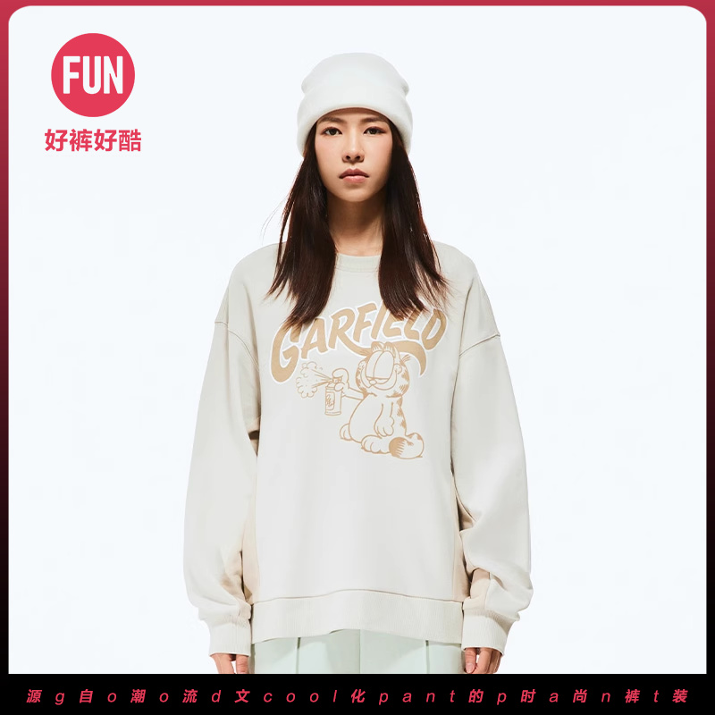 Fun潮牌圆领Fun潮酷百搭圆