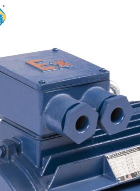 YFB3-100L2-4/3W4极 IP65低压隔爆粉尘防爆电动机ATEX认证