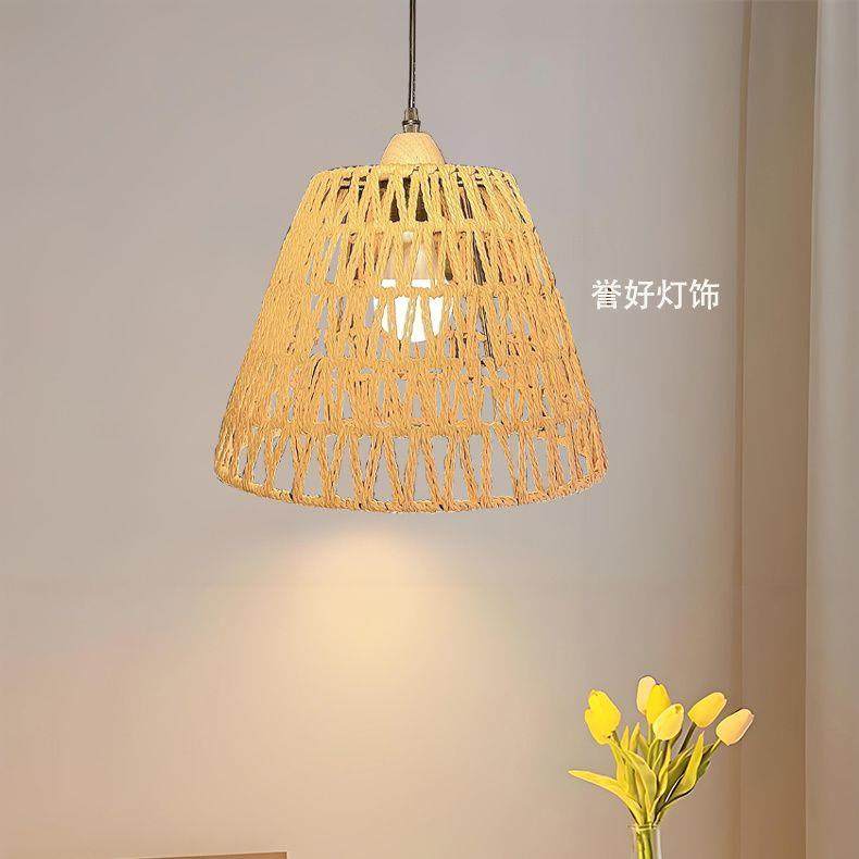 复古餐厅饭店民宿火锅店餐桌餐饮吊灯具文艺术竹编布艺灯罩,鲜花速递/花卉仿真/绿植园艺,割草机/草坪机,淘宝优惠券,粉丝福利购,淘宝优惠卷