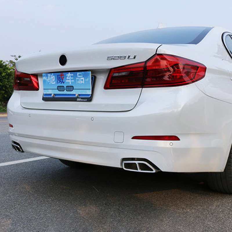 18-19款新5系改装尾喉装饰6系GT/新X3/X5/X7二出改