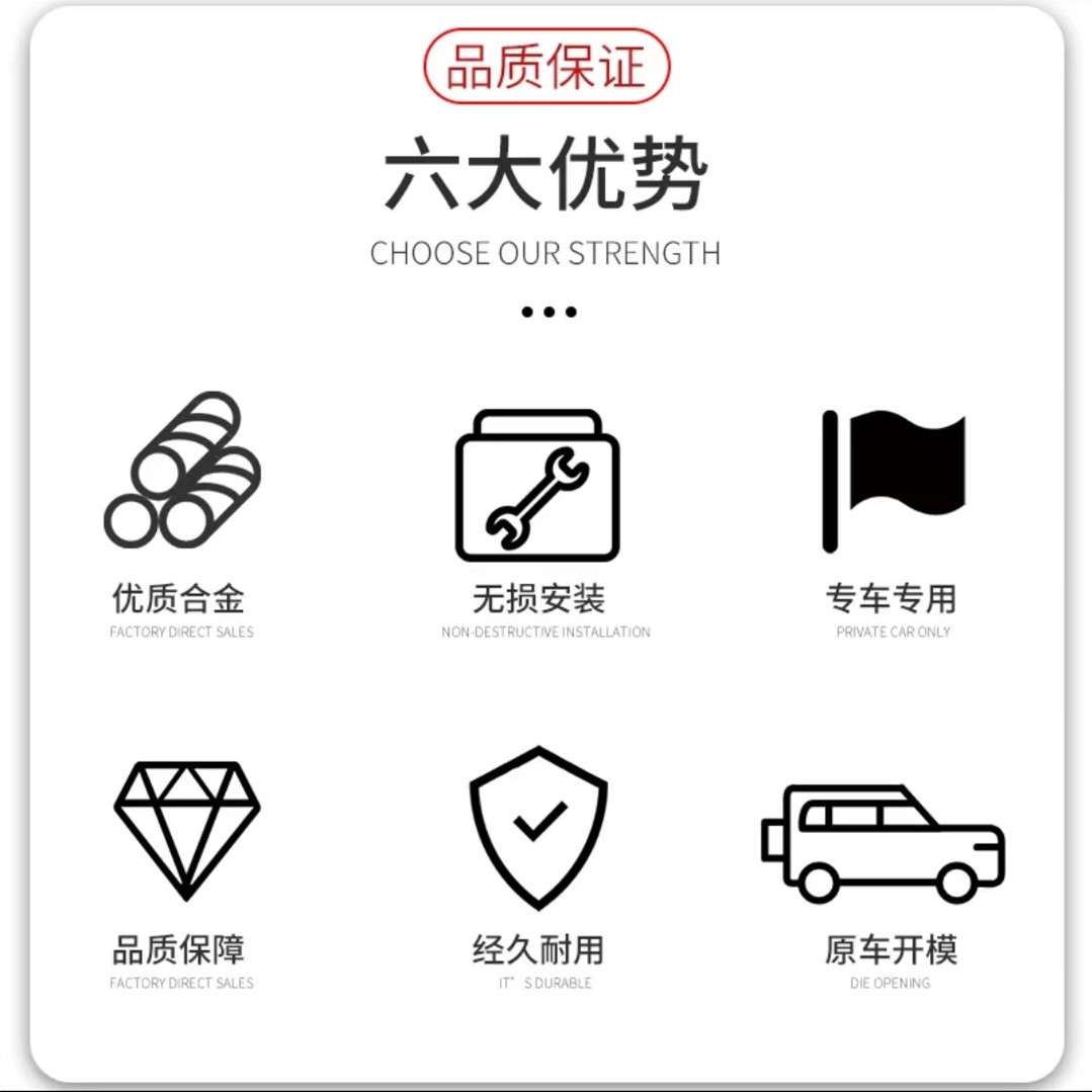 黑鹰款车顶平台车顶行李架框坦克300哈弗H9FJ100LC系列霸道专车专