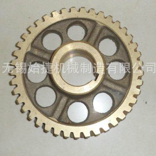 厂家提升机链轮吊篮配件 铝合金升降机链轮配件支持定 制