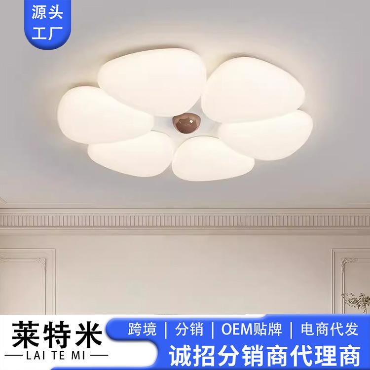 现代简约花朵设计感客厅吸顶灯 全光谱LED创意卧室餐厅套餐吸顶灯