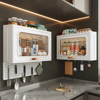 厨房调料盒调料置物架多功能调味品罐收纳组合套装家用免打孔壁挂