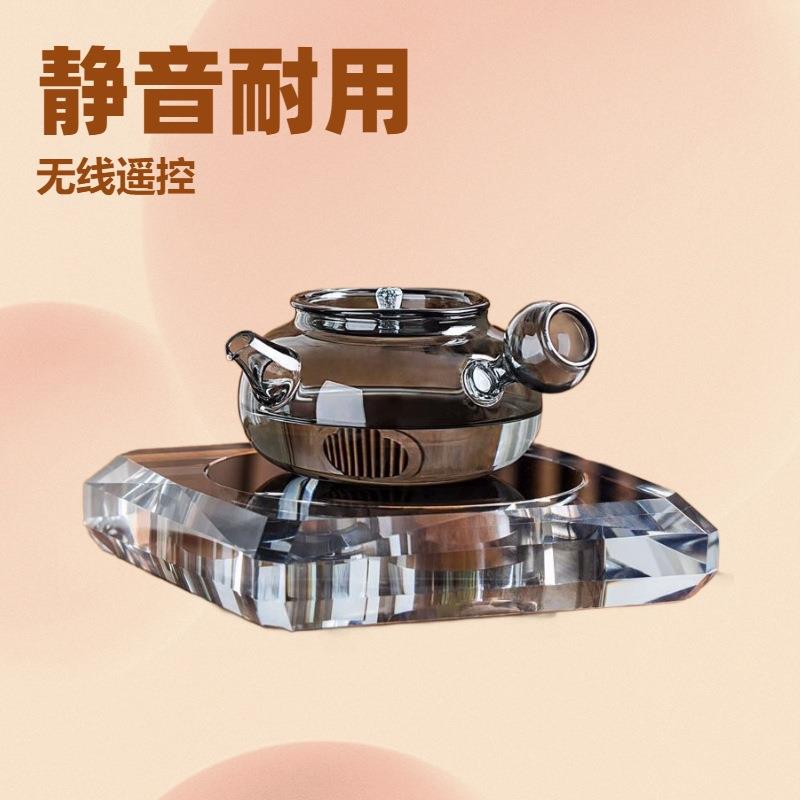 煮茶壶玻璃耐高温家用烧水壶急须壶茗凤翔水晶电陶炉茶具耐热