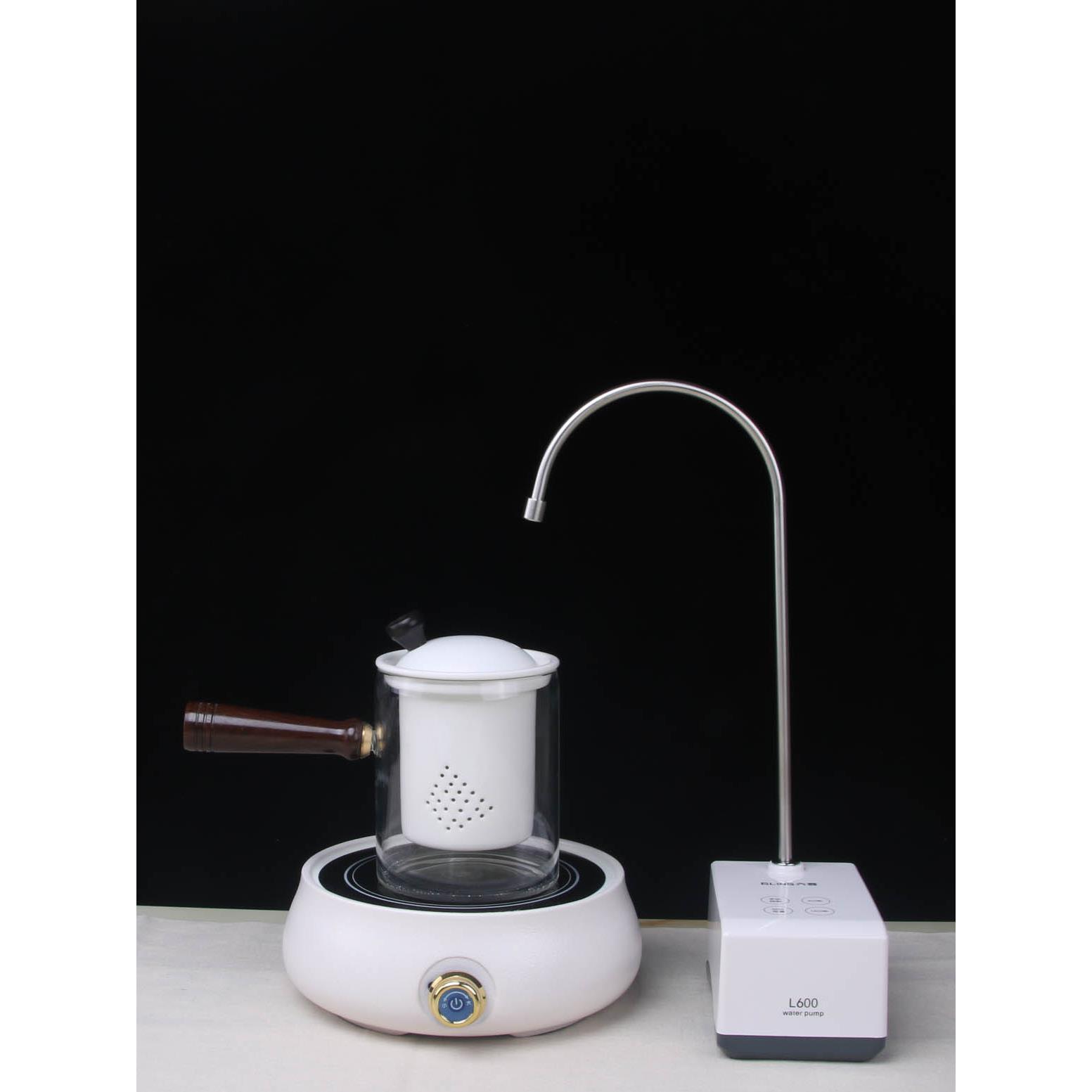 7YX陶瓷桶装水抽水器桌面智能定量上水器电动吸水静音加水器