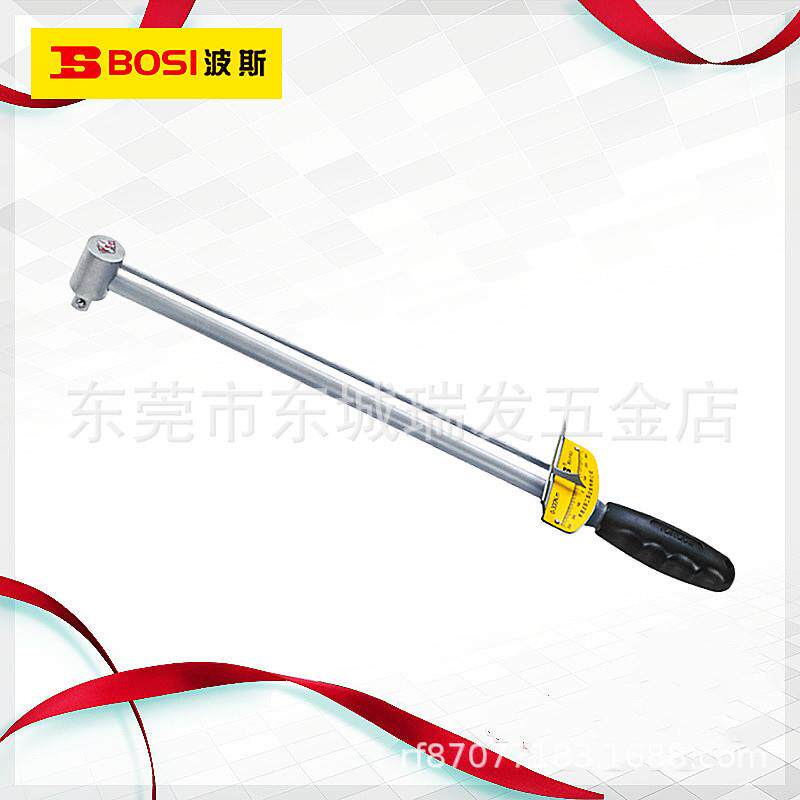 波斯工具 扭力扳手 指针式公斤扭力力矩扭矩300NM扭力套筒板手