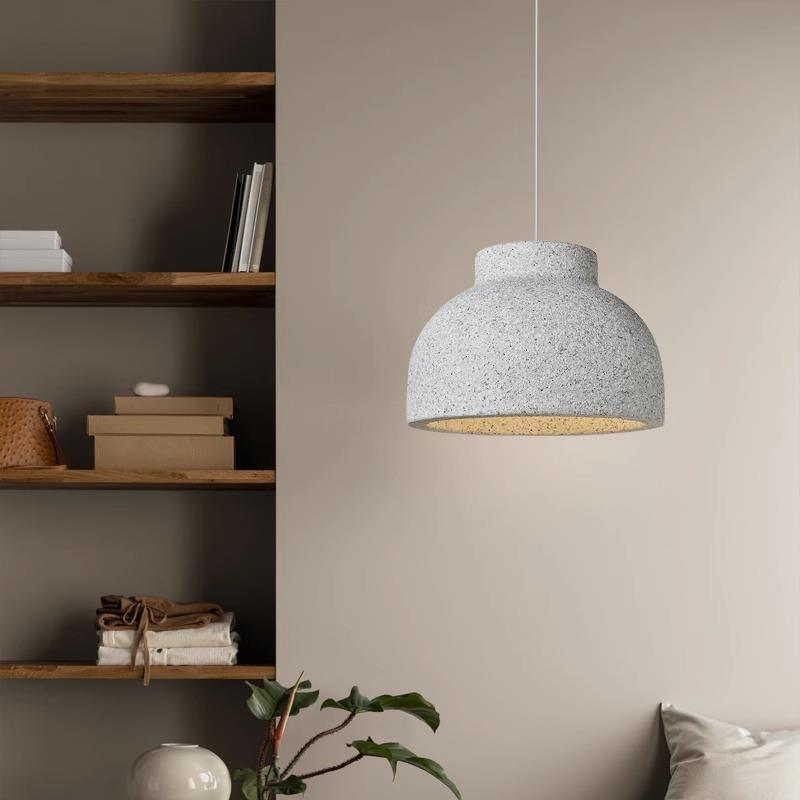 碗式吊灯轻法式个性创意餐桌饭厅酒吧店铺商用2024新款奶油风网红